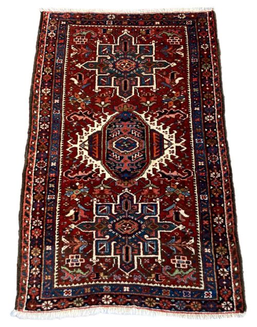 ANTIQUE KARADJA RUG 118M X 075M - ADDITIONAL PHOTO 1