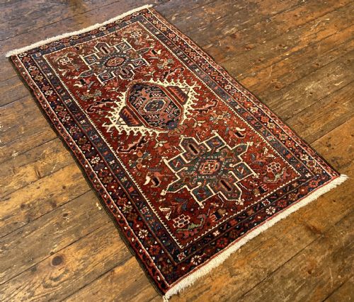 ANTIQUE KARADJA RUG 118M X 075M - ADDITIONAL PHOTO 2