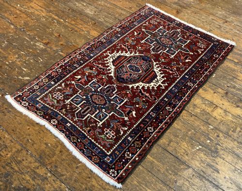 ANTIQUE KARADJA RUG 118M X 075M - ADDITIONAL PHOTO 4