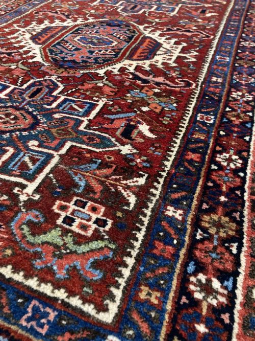 ANTIQUE KARADJA RUG 118M X 075M - ADDITIONAL PHOTO 7