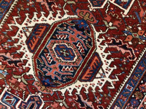ANTIQUE KARADJA RUG 118M X 075M - ADDITIONAL PHOTO 9