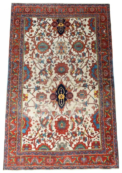 ANTIQUE FERAHAN RUG 197M X 124M - ADDITIONAL PHOTO 1