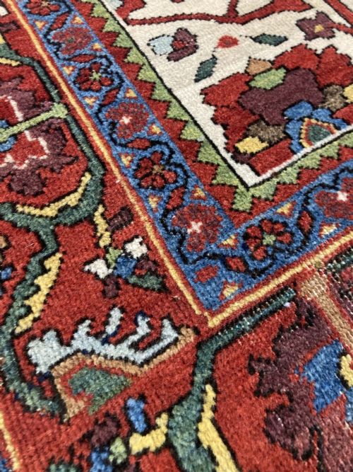 ANTIQUE FERAHAN RUG 197M X 124M - ADDITIONAL PHOTO 7