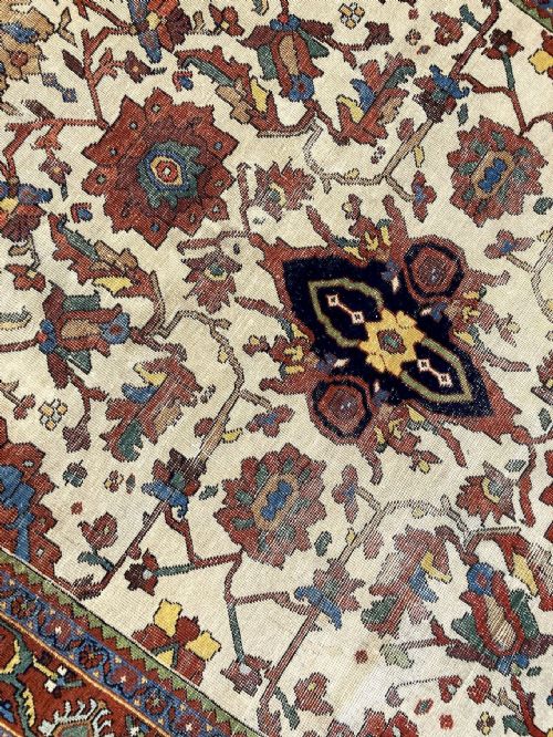 ANTIQUE FERAHAN RUG 197M X 124M - ADDITIONAL PHOTO 9