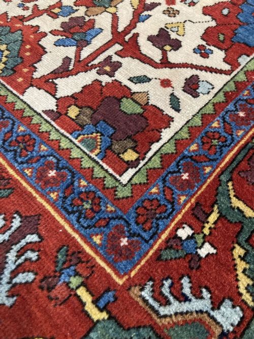 ANTIQUE FERAHAN RUG 197M X 124M - ADDITIONAL PHOTO 12