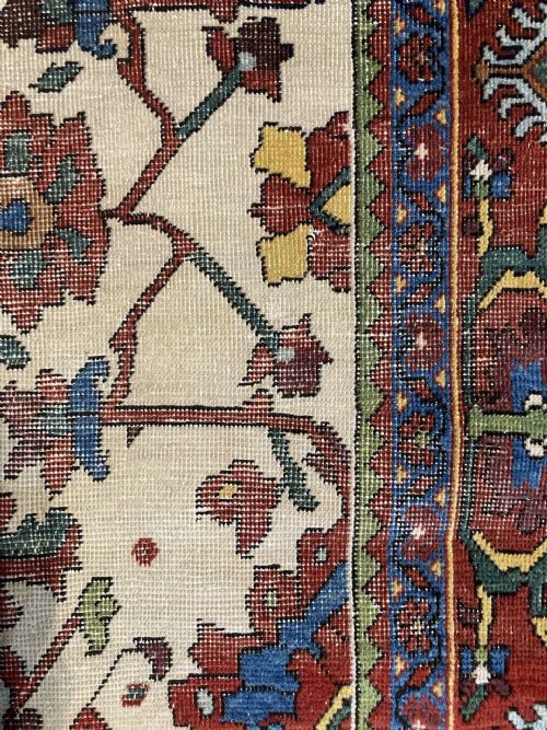 ANTIQUE FERAHAN RUG 197M X 124M - ADDITIONAL PHOTO 13