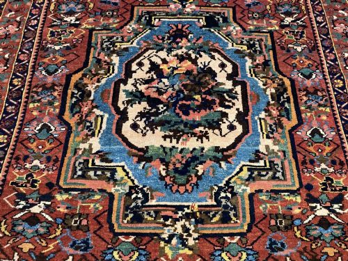 ANTIQUE BAKHTIAR RUG 225M X 150M - ADDITIONAL PHOTO 5
