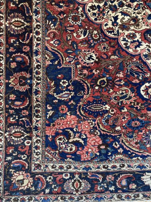 ANTIQUE BAKHTIAR RUG 212M X 138M - ADDITIONAL PHOTO 4