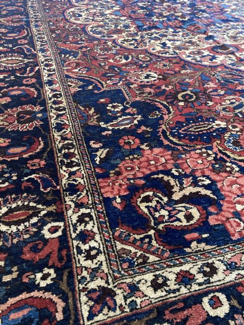 ANTIQUE BAKHTIAR RUG 212M X 138M - ADDITIONAL PHOTO 6
