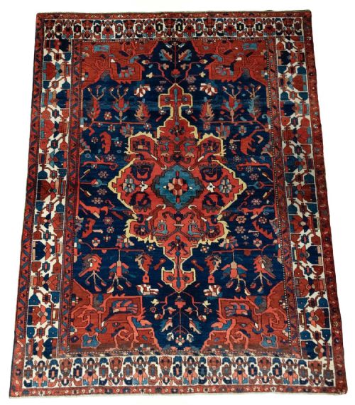 ANTIQUE BAKHTIAR RUG 212M X 160M - ADDITIONAL PHOTO 1
