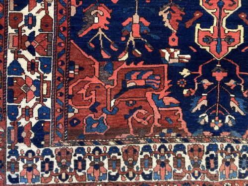 ANTIQUE BAKHTIAR RUG 212M X 160M - ADDITIONAL PHOTO 4