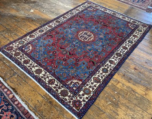 ANTIQUE TAFRISH RUG 195M X 136M - ADDITIONAL PHOTO 2