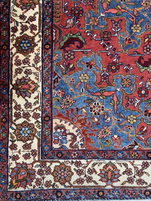ANTIQUE TAFRISH RUG 195M X 136M - ADDITIONAL PHOTO 5
