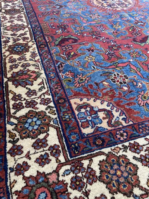 ANTIQUE TAFRISH RUG 195M X 136M - ADDITIONAL PHOTO 8
