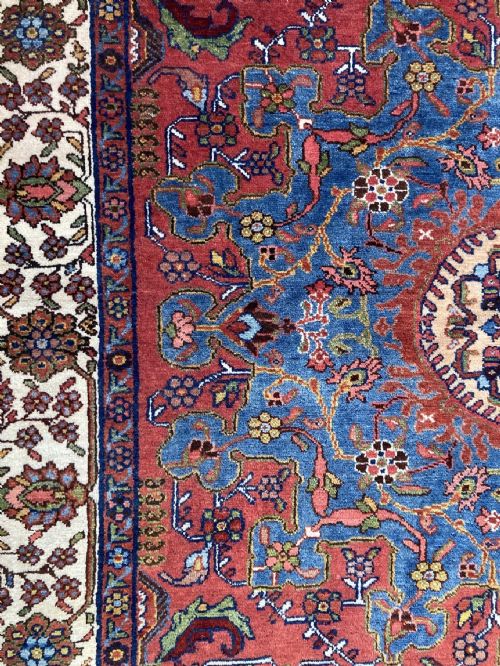 ANTIQUE TAFRISH RUG 195M X 136M - ADDITIONAL PHOTO 11