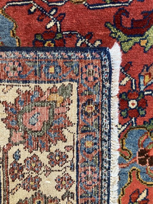 ANTIQUE TAFRISH RUG 195M X 136M - ADDITIONAL PHOTO 13