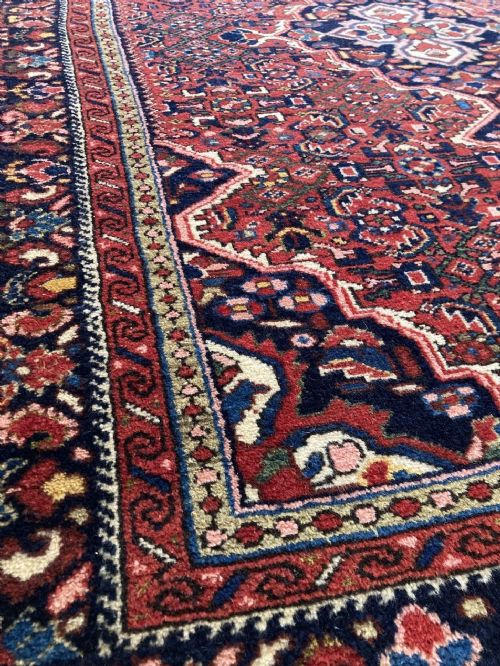 ANTIQUE HAMADAN RUG 204M X 151M - ADDITIONAL PHOTO 6