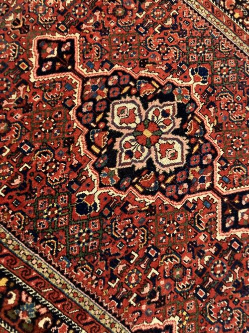 ANTIQUE HAMADAN RUG 204M X 151M - ADDITIONAL PHOTO 8