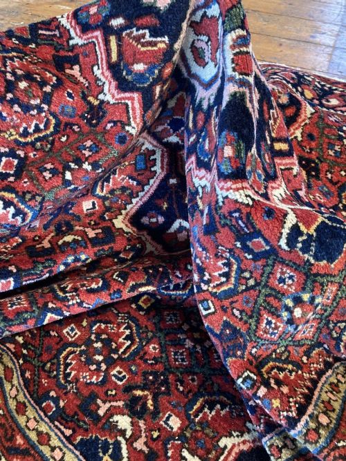 ANTIQUE HAMADAN RUG 204M X 151M - ADDITIONAL PHOTO 15