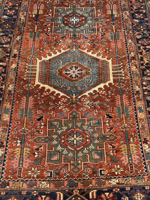 ANTIQUE KARADJA RUG 192M X 144M - ADDITIONAL PHOTO 6