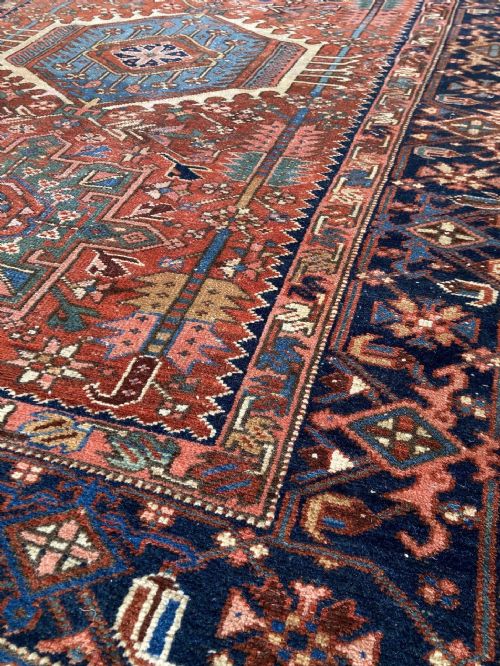 ANTIQUE KARADJA RUG 192M X 144M - ADDITIONAL PHOTO 7
