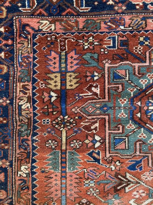 ANTIQUE KARADJA RUG 192M X 144M - ADDITIONAL PHOTO 11