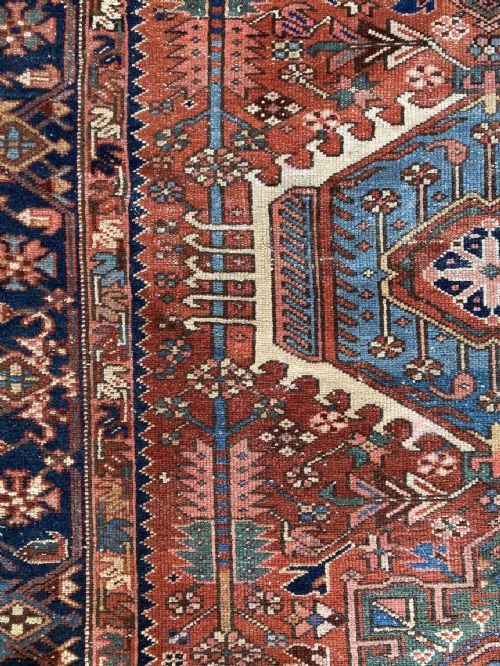 ANTIQUE KARADJA RUG 192M X 144M - ADDITIONAL PHOTO 12