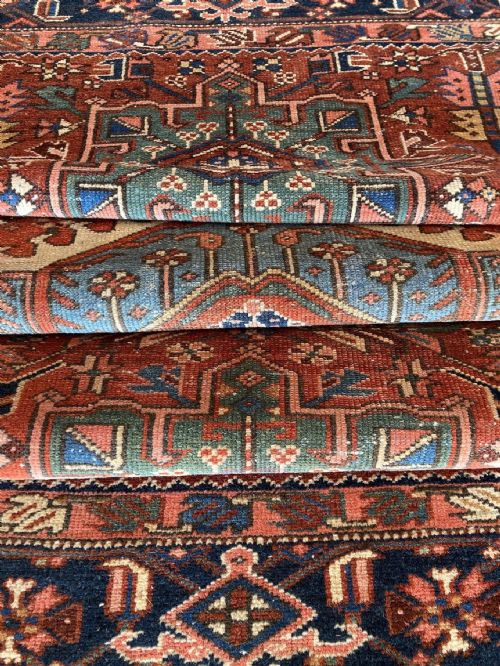ANTIQUE KARADJA RUG 192M X 144M - ADDITIONAL PHOTO 13