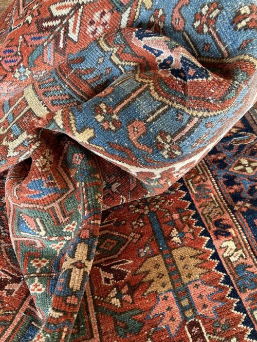 ANTIQUE KARADJA RUG 192M X 144M - ADDITIONAL PHOTO 14
