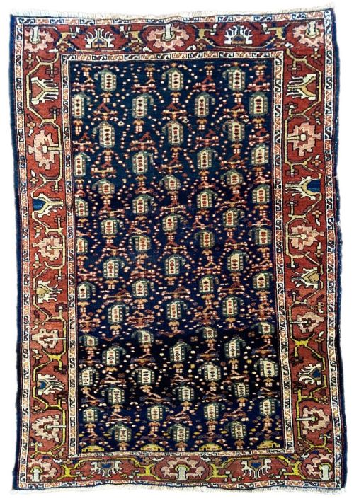 antique mahal rug 151m x 102m - CATEGORY: ANTIQUE RUGS - DATED 1910