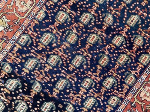 ANTIQUE MAHAL RUG 151M X 102M - ADDITIONAL PHOTO 9