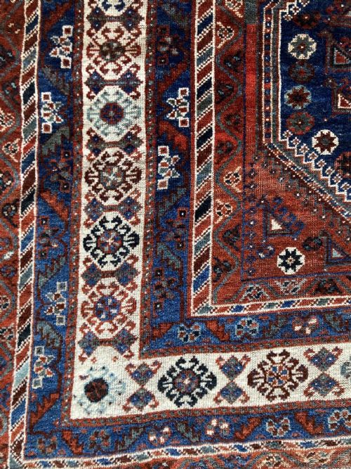 ANTIQUE QASHQAI CARPET 300M X 201M - ADDITIONAL PHOTO 6