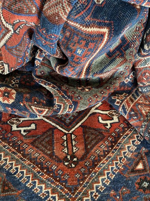 ANTIQUE QASHQAI CARPET 300M X 201M - ADDITIONAL PHOTO 18