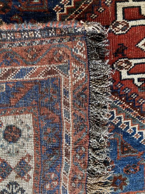 ANTIQUE QASHQAI CARPET 300M X 201M - ADDITIONAL PHOTO 19