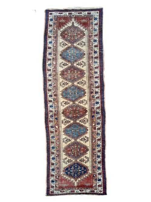 antique sarab runner 428m x 094m - CATEGORY: ANTIQUE RUGS - DATED 1910