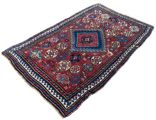 ANTIQUE KURDISH RUG 220M X 133M - ADDITIONAL PHOTO 2