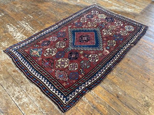 ANTIQUE KURDISH RUG 220M X 133M - ADDITIONAL PHOTO 3