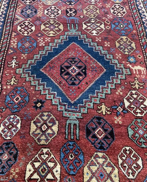 ANTIQUE KURDISH RUG 220M X 133M - ADDITIONAL PHOTO 6
