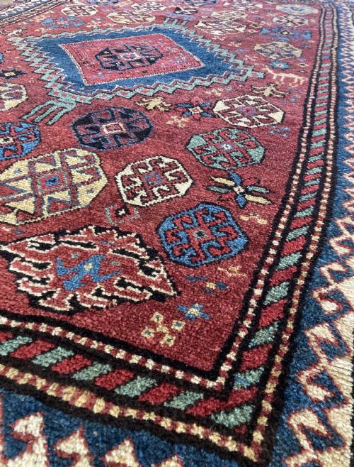 ANTIQUE KURDISH RUG 220M X 133M - ADDITIONAL PHOTO 7