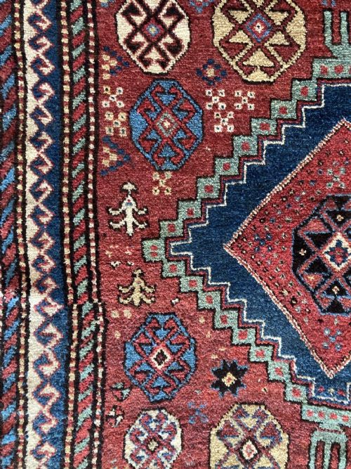 ANTIQUE KURDISH RUG 220M X 133M - ADDITIONAL PHOTO 10