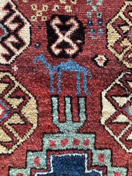 ANTIQUE KURDISH RUG 220M X 133M - ADDITIONAL PHOTO 11