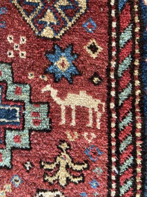 ANTIQUE KURDISH RUG 220M X 133M - ADDITIONAL PHOTO 12