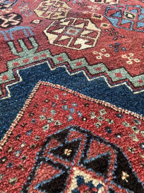 ANTIQUE KURDISH RUG 220M X 133M - ADDITIONAL PHOTO 14