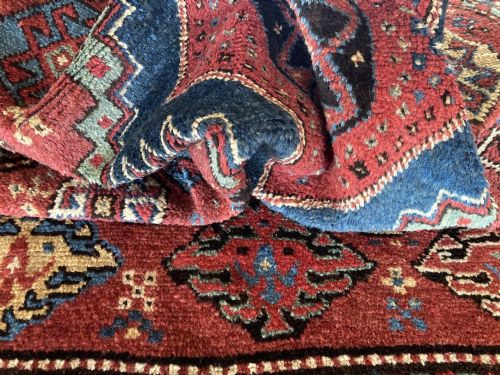 ANTIQUE KURDISH RUG 220M X 133M - ADDITIONAL PHOTO 17