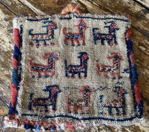ANTIQUE AFSHAR CHANTEH 017M X 018M - ADDITIONAL PHOTO 2