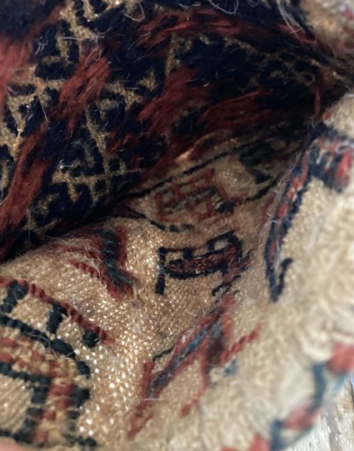 ANTIQUE AFSHAR CHANTEH 017M X 018M - ADDITIONAL PHOTO 5