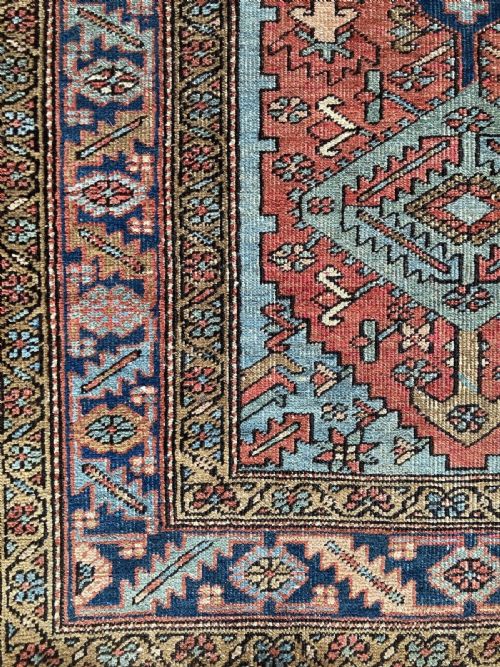 ANTIQUE HERIZ RUG 166M X 097M - ADDITIONAL PHOTO 5