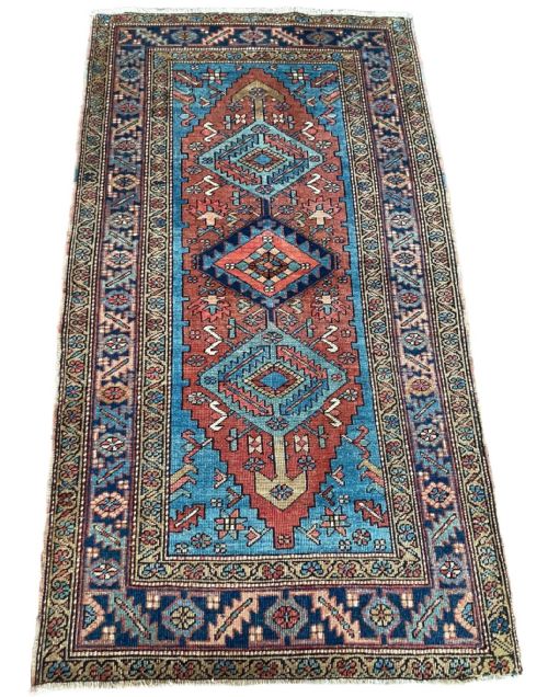 ANTIQUE HERIZ RUG 181M X 096M - ADDITIONAL PHOTO 1