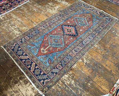 ANTIQUE HERIZ RUG 181M X 096M - ADDITIONAL PHOTO 3