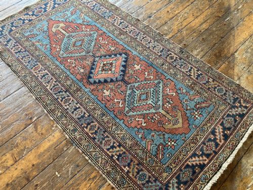 ANTIQUE HERIZ RUG 181M X 096M - ADDITIONAL PHOTO 4